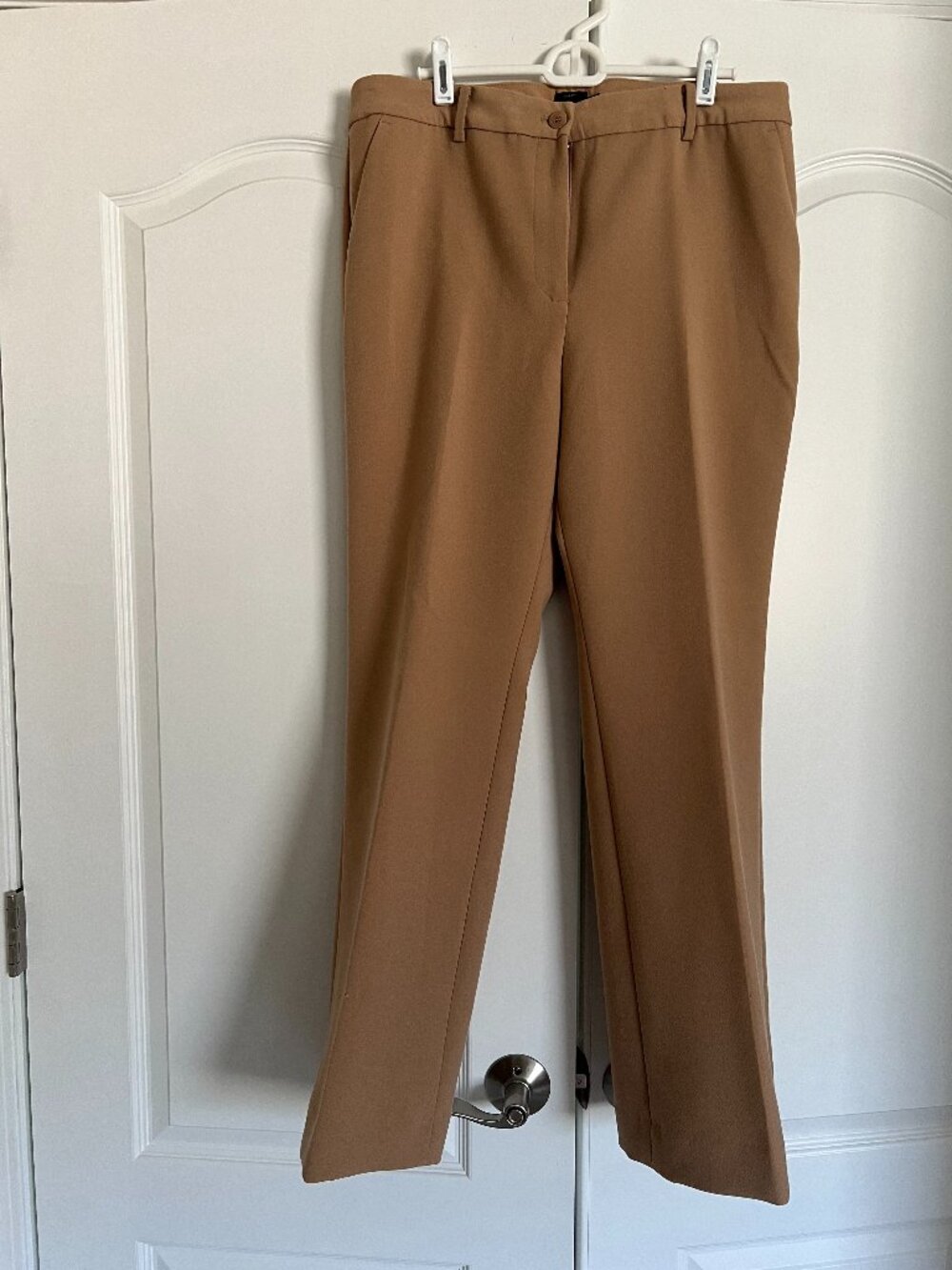 Talbots Raleigh Dress Pants Camel 14P